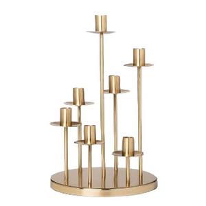 Bougeoir pour dîner à bougie Accueil Hôtels Café Décoration de table personnalisée Support votif en aluminium et métal pour candélabre - Product Image 4