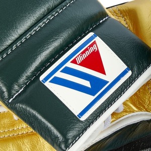 Gants de boxe à lacets sur mesure OEM, 100% cuir de vache véritable, gants de boxe d'entraînement, gants de boxe sur mesure Winning - Product Image 4