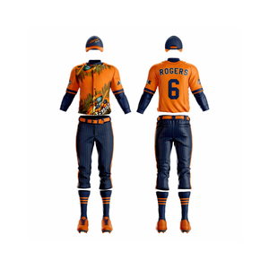 Uniformes de Béisbol con Nombre de Equipo y Logotipo Personalizado por Sublimación, Jersey de Softbol Personalizado para Hombre, Talla Grande, Secado Rápido - Product Image 5