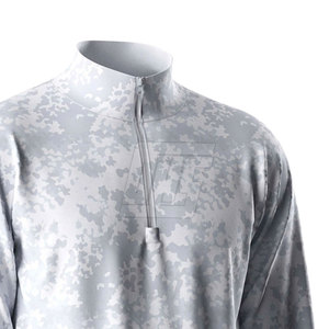 Veste à fermeture éclair sur le côté pour homme, sublimée, respirante, pour le sport, la course à pied et l'entraînement - Product Image 6