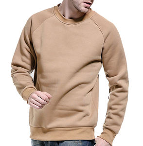 Sudaderas con Cuello Redondo 100% Poliéster al por Mayor, Color Sólido Personalizado, Técnicas de Bordado y Pedrería, Servicio OEM para Hombre - Product Image 1