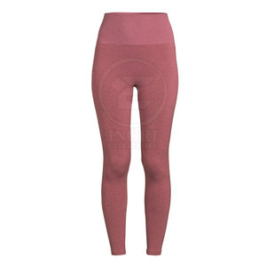 Leggings pour femmes fabriqués en usine, best-seller, vêtements de fitness, taille mi-haute, uni, en élasthanne/nylon, écologiques, respirants, séchage rapide - Product Image 1