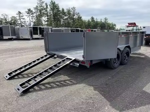 Remorque à benne basculante pas chère 7 x 20 Remorque à benne basculante Matériel agricole à vendre - Product Image 6