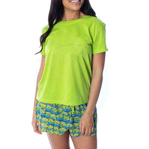 Meilleure vente Ensemble short décontracté pour femmes en coton de haute qualité pour adultes disponible à la vente en ligne - Product Image 2