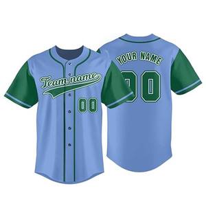 Uniforme de Béisbol con Logotipo Personalizado, Nuevo Diseño, Jersey Transpirable, Nombre Personalizado, Ropa Deportiva Unisex para Béisbol y Sóftbol, OEM 100% - Product Image 5