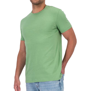220 GSM Men's Luxury Plus Size Comfortable Tshirt High Quality Heavyweight 100% Cotton <b>Blank</b> T Shirts From Bangladesh - Product Image 5