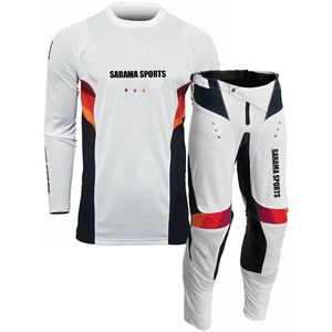 Combinaison de motocross personnalisée en maille à séchage rapide vente en gros de chemises et de pantalons de VTT - Product Image 1