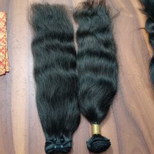 Genius Wefts Loose Water Wave Style Raw Indian Remy Virgin Human Hair Toupee Soft Natural Deep Wave Indian Hair Women No - Product Image 2