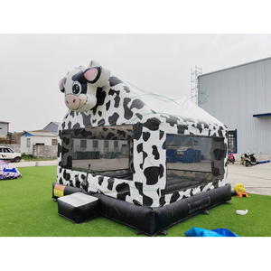 Castillo Inflable de PVC con Temática de Granja de Vacas, Casa de Brinco Comercial Portátil, Directo de Fábrica, Parque de Atracciones - Product Image 2