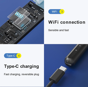 X8 Không Dây Soi Tai Thông Minh Tai Làm Sạch Công Cụ Earpick Thông Minh Ráy Tai Loại Bỏ Hình Hình Xăm Sáp Tai Loại Bỏ Cho Tai Chăm Sóc Sức Khỏe - Product Image 5