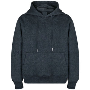 Sudadera con Capucha de Felpa Tejida 100% Algodón para Hombre, Cálida para Otoño, Manga Larga, Venta al por Mayor - Product Image 1