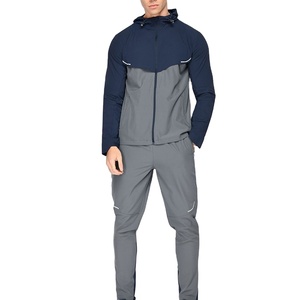 Sportswears Gym Fitness Training Windbreaker Chándales Hombres Conjunto de dos piezas Chándal Jogging Traje para hombres en precio asequible - Product Image 1