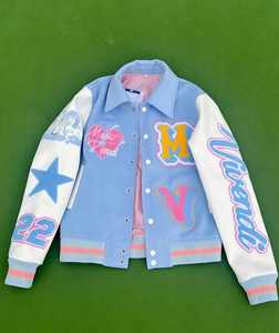 Venta al por mayor de chaquetas universitarias de béisbol con logotipo personalizado para hombre por sublimación elegante Letterman ropa deportiva Varsity chaqueta de invierno de talla grande para hombre - Product Image 6