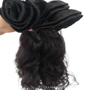 Cheap price Cambodian hair very silky hair extensions human hair clip in Single donor DHL FEDEX UPS