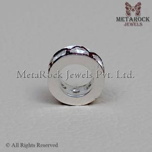 Rose Cut 5x12 MM Rueda Espaciador Rondelle Finding - Product Image 3