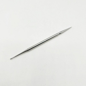 ที่ดันหนังกำพร้าสแตนเลสอย่างดี คุณภาพสูง ปลายสองด้านคม สำหรับตัดหนังกำพร้า - Product Image 1