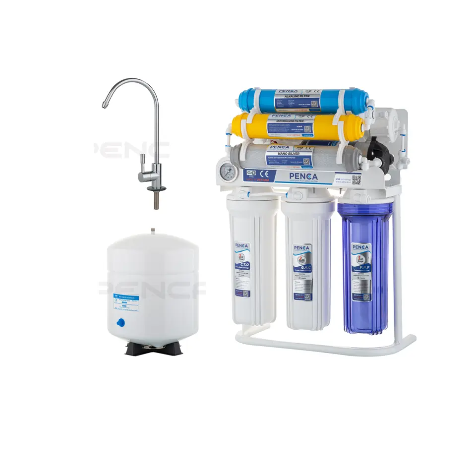 Производитель бытовой техники 8-ступенчатый очиститель воды для питьевой раковины портативный фильтр для воды под заказ ваш бренд