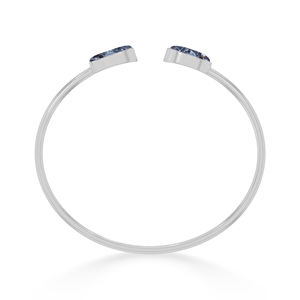 Premium 925 Sterling <b>Silver</b> High Finish Trendy <b>Adjustable</b> Twister <b>Bracelet</b> Pietersite Oval Bullet Cab Luxury Gift Women - Product Image 4