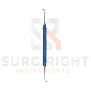 Cureta Gracey de doble cara 03 Curetas dentales periodontales de doble extremo Mango hueco Instrumentos quirúrgicos dentales de acero inoxidable - Product Image 3
