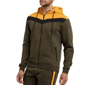 Personalizado Nueva llegada Chándal Fútbol Hombres Chándales Logo Tech Fleece Zip Plain Jogging Hombres Chándal Hombres Sudaderas con capucha - Product Image 4