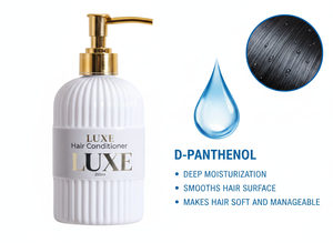 Crema Capilar Luxe 250ml Reparación Intensiva para Cabello Dañado con Aceite de Argán y Manteca de Karité Fórmula Concentrada - Product Image 5