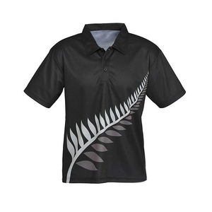 Polo de golf de manga corta con logotipo impreso personalizado para hombre - Product Image 1
