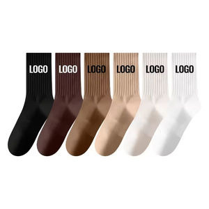 Chaussettes Jacquard d'Hiver Personnalisées avec Logo, Nouvelles Chaussettes Athlétiques en Coton Tricoté Respirant pour Hommes, Légères et de Haute Qualité, Motif Lettres Mignonnes, Idéales pour le Cyclisme - Product Image 5