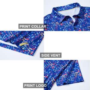 Polos informales de alta calidad OEM a precio de fábrica para hombre, Polo bordado transpirable de secado rápido a granel para Polo personalizado - Product Image 4