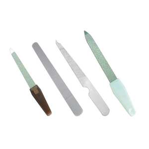 Lime à ongles double face en acier inoxydable de précision pour le lissage, le façonnage et la finition des ongles facilement avec logo personnalisé - Product Image 1