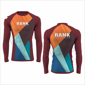 Camiseta de Protección Solar Ligera para Hombre, Servicio OEM, Camiseta de Protección Solar de Moda para Hombre, Camiseta de Protección Solar Ajustada para Hombre - Product Image 4