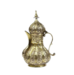 Custom Design Metal Teapot Creative Design Handmade Luxurious Coffeepot Premium Quality Handmade Luxurious Best <b>Arabic</b> Dallah - Product Image 6