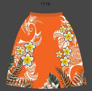 Mini-jupe taille haute en coton et polyester à sublimation personnalisée pour femmes/jupe slim, coupe ample, légère et respirante pour femmes - Product Image 6