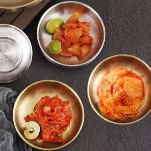 Tazón de metal de diseño para cocina, comedor, para servir frutas, ensaladas, aperitivos, acabado premium - Product Image 5