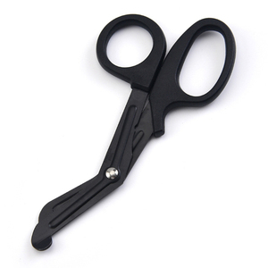 Tijeras de primeros auxilios de acero inoxidable de colores, tijeras médicas EMT con mango de plástico, tijeras de vendaje, tijeras de utilidad quirúrgica - Product Image 2