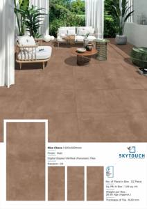 Precios de baldosas de porcelana de la India de alta demanda y mejor calidad hechas en Gujarat India para decoración de pisos interiores exportador indio resistente al calor - Product Image 5