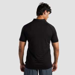 Tissu Prime 100% Polyester Spandex pour Polo Respirant Noir Taille XL Broderie Couleur Unie Technique Foncée pour Short de Golf - Product Image 2