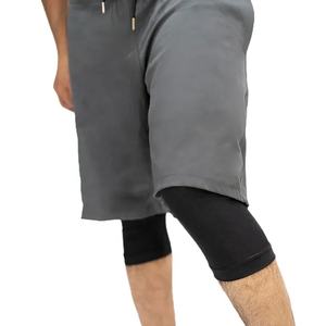Shorts de bain pour hommes Awrah, nouvelle conception, séchage rapide, respirant, 100% coton, écologique, pour l'été et la plage - Product Image 4