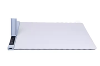 Plateau chauffant électrique portable MZD, chauffage rapide, plateau alimentaire pliable pour salon, alimentation USB