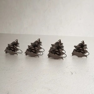 Anneau de serviette en bois en forme d'arbre, décoration de table élégante pour la maison, les dîners, les fêtes, les événements festifs et la mise en scène de table festive en provenance d'Inde - Product Image 6