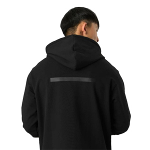 Sweat à capuche épais en éponge française surdimensionné en coton 100% de qualité supérieure pour hommes Logo personnalisé Streetwear Pull à capuche uni pour hommes - Product Image 3