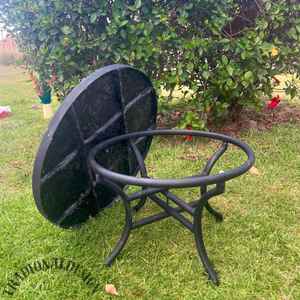 Dazzling <b>Mosaic</b> Side Table: Iridescent <b>Art</b> - Blue Coffee Table - Side Table - Livingroom Decor - Gift - Product Image 3