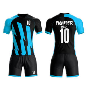 Conjunto de ropa de uniforme de fútbol de alta calidad/kits de fútbol de equipo uniformes de fútbol sublimados de secado rápido con logotipo personalizado - Product Image 1