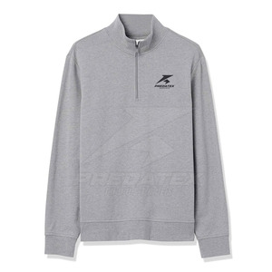 Suéter ligero con cremallera de algodón mezclado, ropa informal, diseño cómodo recién llegado - Product Image 1