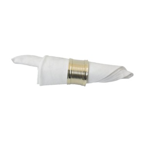 ห่วงรัดผ้าเช็ดปากโลหะชุบทองสำหรับงานแต่งงานงานจัดเลี้ยงตกแต่งโต๊ะกลาง - Product Image 3