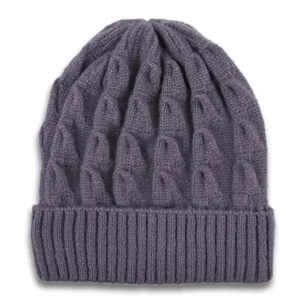 Venta al por mayor de gorro personalizado con tu propio logotipo bordado 100% acrílico tejido de moda OEM gorro de invierno personalizado - Product Image 3