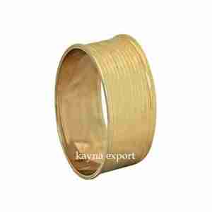 แหวนผ้าเช็ดปากดีไซน์สับปะรดชุบนิกเกิลวัสดุโลหะสำหรับงานเลี้ยงและโรงแรม - Product Image 2