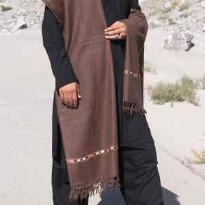 Chal de Lana Elegante para Hombre, Suave, Transpirable, Color Sólido Tradicional, Clásico, 300g - Product Image 4