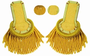 Regimiento de cordones dorados de alta calidad, lingotes tácticos británicos, hombrera con flecos, accesorios de uniforme táctico - Product Image 3