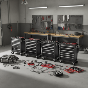 Juego de Herramientas Facom de 345 Piezas CM.150A con Gabinete Rodante de 7 Cajones JET.7NM3A y Caja de Herramientas JET.C4NM3A - Product Image 3