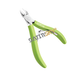 Cuticle Remover Nippers with Non-Slip <b>Silicone</b> Handle, Manicure <b>Tools</b> for Nail Care Cuticle Clipper for Nails Dental surgical - Product Image 1